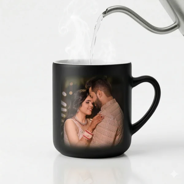 Heart cutting Magic Mug