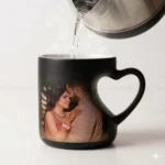 Heart cutting Magic Mug