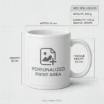 White Mug 11 OZ